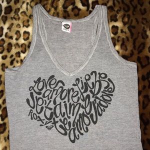 Roxy Brand Heart Tank